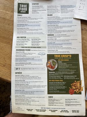 Menu photo 1 True Food Kitchen Naples, FL Menu photo 1 True Food Kitchen Naples, FL