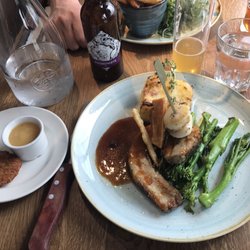 The Pheasant - Pork belly and potato dauphinois