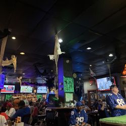 Clubhouse Bar and Grill - Halloween decorations are up!