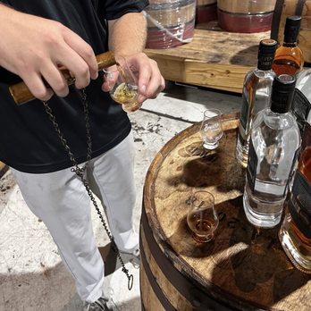 Seven Three Distilling - Our tasting from the cask of the honey bourbon what a great experience!! - Cocktail Bars Near Me - New Orleans, Louisiana Seven Three Distilling - Our tasting from the cask of the honey bourbon what a great experience!! - Cocktail Bars Near Me - New Orleans, Louisiana