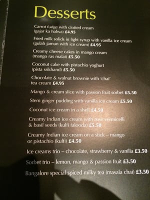 Menu photo 2 Bangalore Express London, XGL