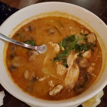 Thai Dee - Tom Kha with chicken in menu under Soup. - Thai Near Me - San Antonio, Texas Thai Dee - Tom Kha with chicken in menu under Soup. - Thai Near Me - San Antonio, Texas