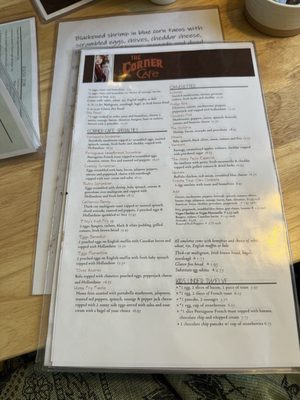 Menu photo 5 Corner Cafe Newport, RI