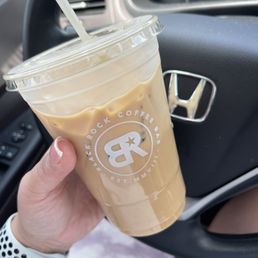 Caramel Blondie w/oat milk Caramel Blondie w/oat milk