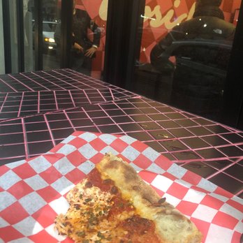 Upside Pizza - Upside pizza on the corner of 8th ave - Pizza Near Me - New York, New York