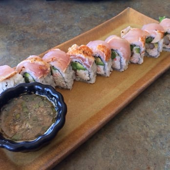Sushi Lounge - Poway - Tsunami Roll - Ponzu sauce on the side - Sushi Bars Near Me - Poway, California