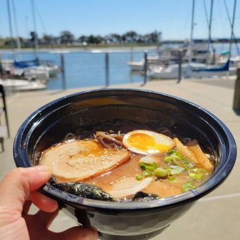 Ramen Station - Black garlic Ramen on a beautiful day! - Ramen Near Me - Oakland, California