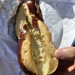 Garlic Cheesy Pretzel Bread Garlic Cheesy Pretzel Bread