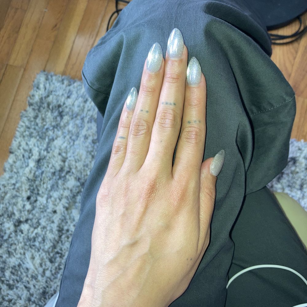This pic don't do the nails justice This pic don't do the nails justice