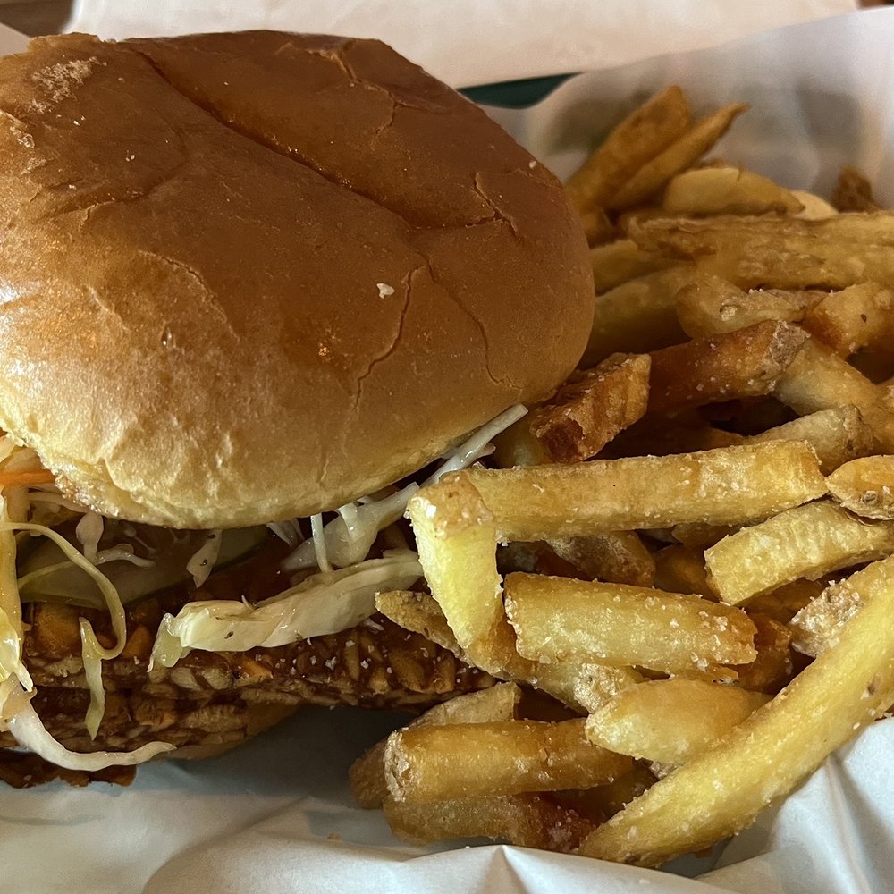 Fish & Whistle - Tempeh sandwich - Seafood Near Me - Biddeford, Maine Fish & Whistle - Tempeh sandwich - Seafood Near Me - Biddeford, Maine