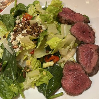 Seasons 52 - Wood-Grilled Tenderloin Salad - New American Near Me - Indianapolis, Indiana Seasons 52 - Wood-Grilled Tenderloin Salad - New American Near Me - Indianapolis, Indiana