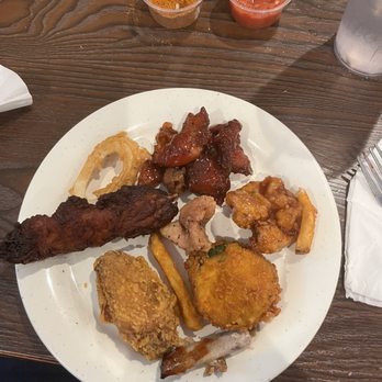 Flaming Grill & Buffet - Dried up pork rib and chicken bites - Buffets Near Me - Frederick, Maryland Flaming Grill & Buffet - Dried up pork rib and chicken bites - Buffets Near Me - Frederick, Maryland