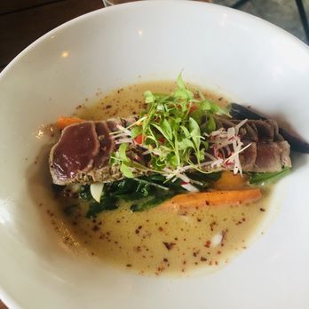 Refinery Rooftop - Seared Tuna - Lounges Near Me - New York, New York Refinery Rooftop - Seared Tuna - Lounges Near Me - New York, New York