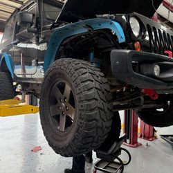 Five Star Auto Service - Manual Transmission Jeep came in for new clutch and flywheel!