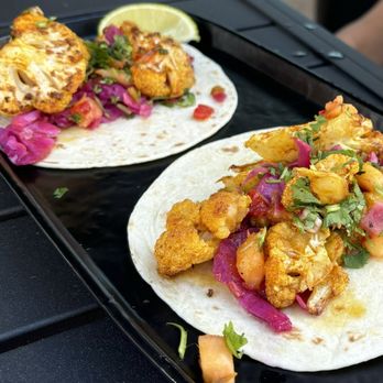 The Goat Pflugerville - Tandoori tacos (hold hot honey) - Bars Near Me - Pflugerville, Texas The Goat Pflugerville - Tandoori tacos (hold hot honey) - Bars Near Me - Pflugerville, Texas