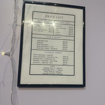 Hella Dieu Beaute - Price list! - Waxing Near Me - Union City, California