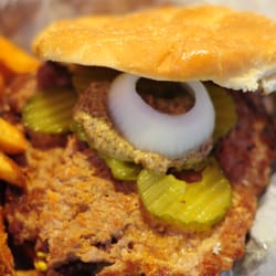 Bos Longbranch - Unbreaded Pork Tenderloin Sandwich - Outstanding!!