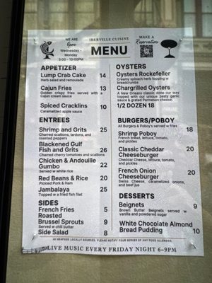 Menu photo 6 Iberville Cuisine New Orleans, LA Menu photo 6 Iberville Cuisine New Orleans, LA