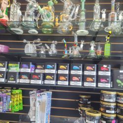 Paradise Smoke Shop - some of the lovely selections