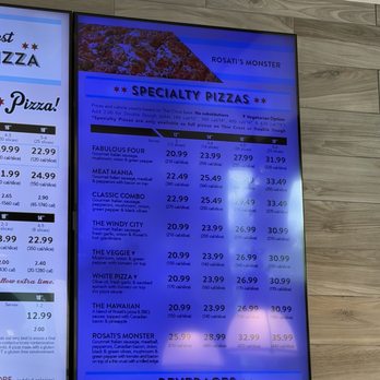 Rosati's Pizza - Menu - Italian Near Me - Trophy Club, Texas Rosati's Pizza - Menu - Italian Near Me - Trophy Club, Texas