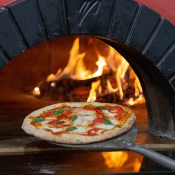 Wood fired pizza oven!