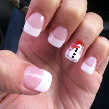 Queen's Nails - It's alright. Not too fond of the snowman - Nail Salons Near Me - Scottsdale, Arizona