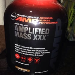 GNC - An awesome mass gainer. Blends well and results come quickly. Great for recovery and mass building.