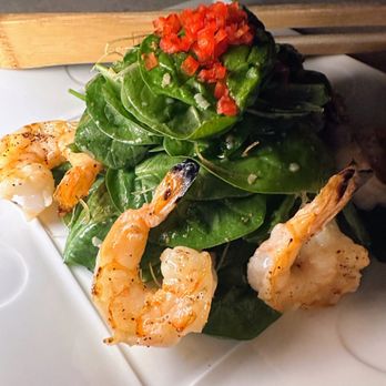 Nobu Restaurant - Grilled Shrimp Salad - Japanese Near Me - Cabo San Lucas, BCS