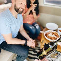 The Bus Stop Pismo Beach - Date Night with amazing wine choices