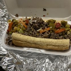 Captain Hooks Fish & Chicken - Italian beef...okay in a pinch!