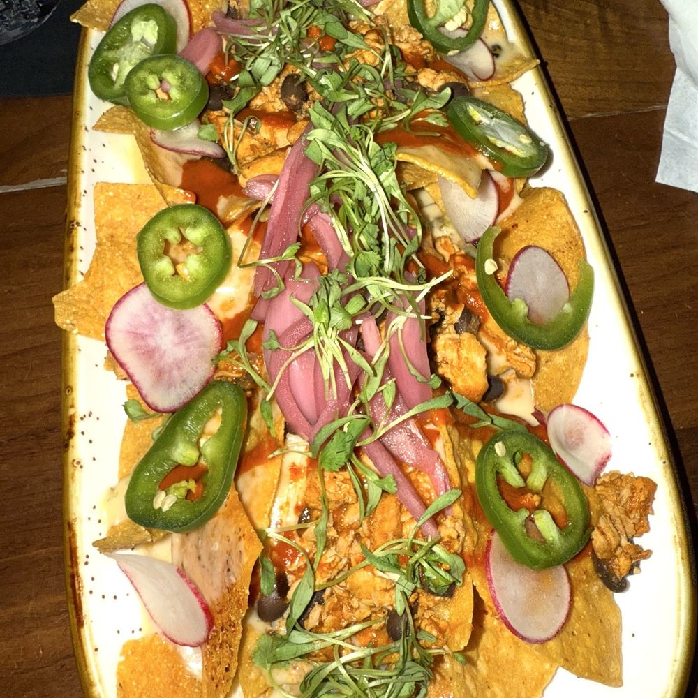 VINYL - Nachos Rancheros - New American Near Me - Charlotte, North Carolina VINYL - Nachos Rancheros - New American Near Me - Charlotte, North Carolina