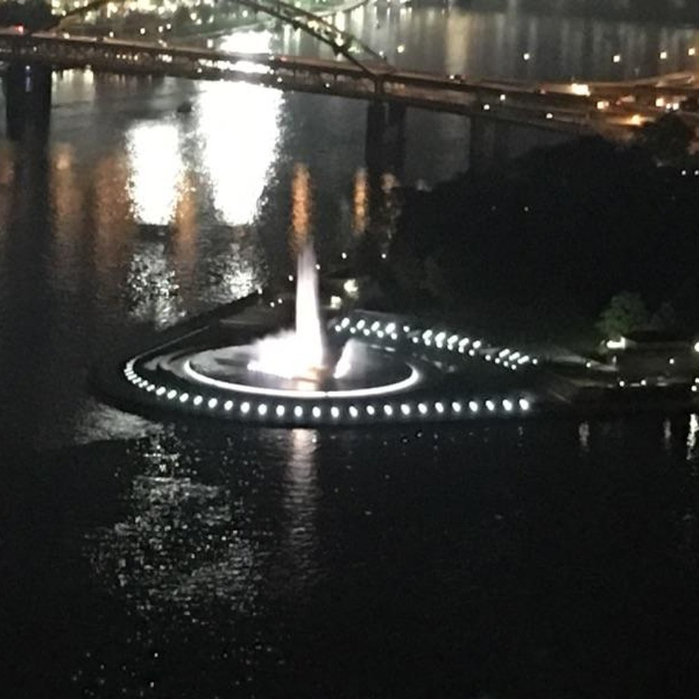 Point State Park - Fountain at night from incline - Parks Near Me - Pittsburgh, Pennsylvania Point State Park - Fountain at night from incline - Parks Near Me - Pittsburgh, Pennsylvania