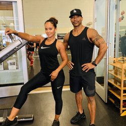 GitFitTim Fitness - Me & my client since 2011, Evelyn Lozada from the BASKETBALL WIVES series