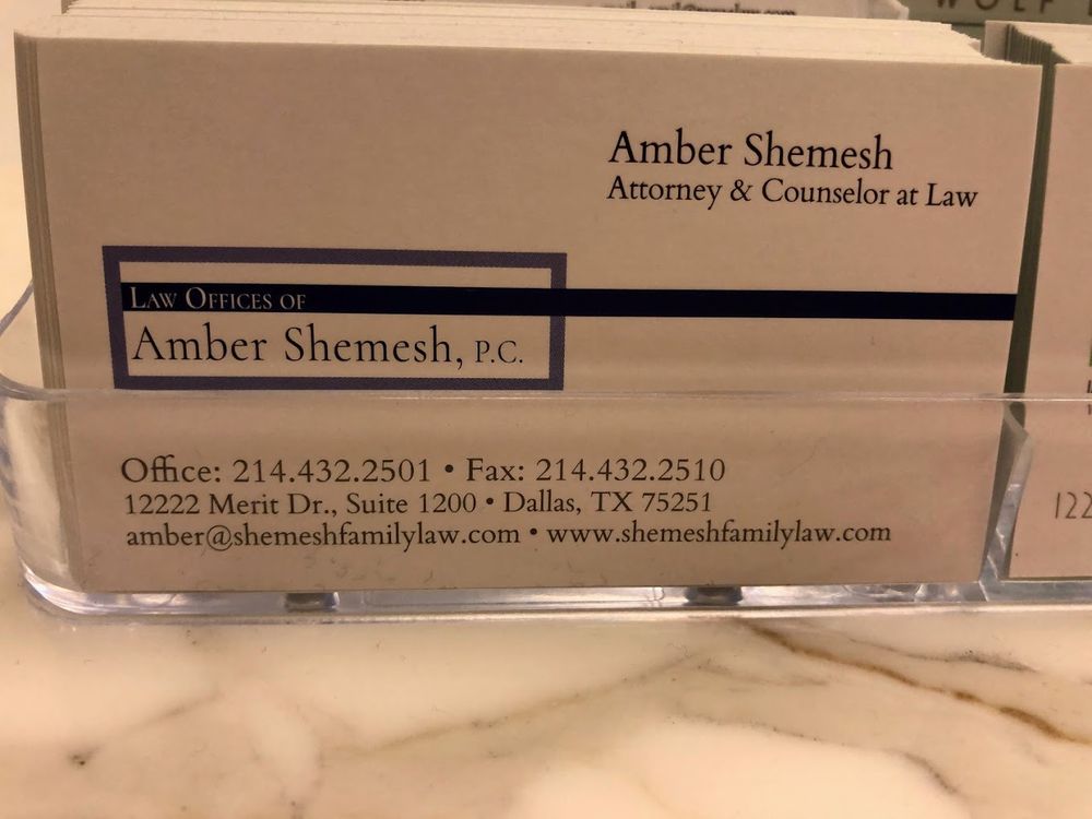 Shemesh Family Law - divorce attorney in Dallas, TX
