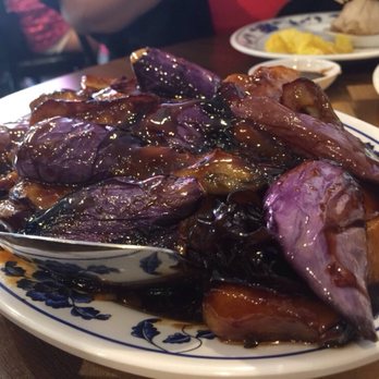 Liu's Shanghai - Eggplant with garlic sauce....this was really good, I recommend this! - Shanghainese Near Me - Brooklyn, New York