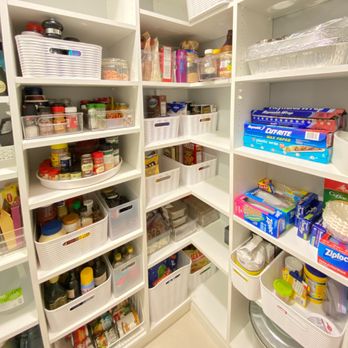 The Organized Couple - Walk-in kitchen pantry organization - Home Organization Near Me The Organized Couple - Walk-in kitchen pantry organization - Home Organization Near Me