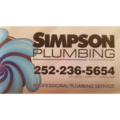 Simpson Plumbing Logo