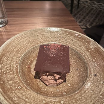 Boka - Sakura chocolate mousse - New American Near Me - Chicago, Illinois