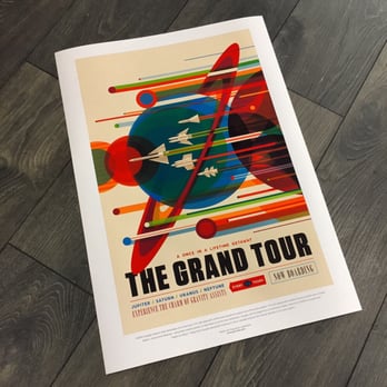We Do Printing - NASA A1 poster we printed for a customer. - Printing Services Near Me - Kilcoole, WW