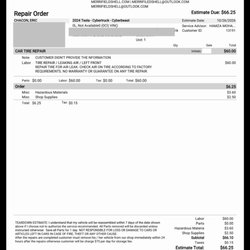 Merrifield Auto Service - Invoice they claimed I owed