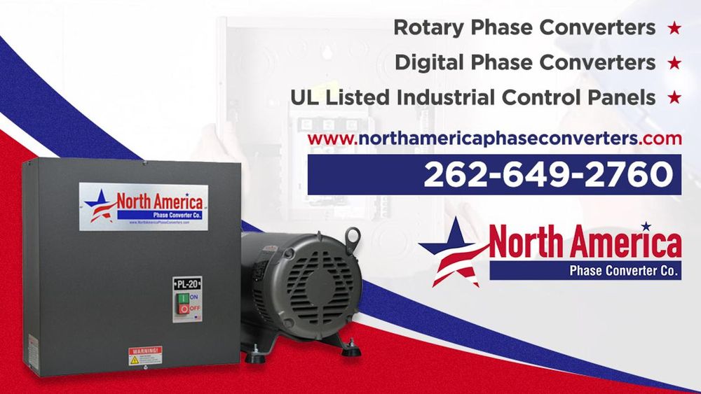 NORTH AMERICA PHASE CONVERTERS & ELECTRICAL SUPPLY Updated September
