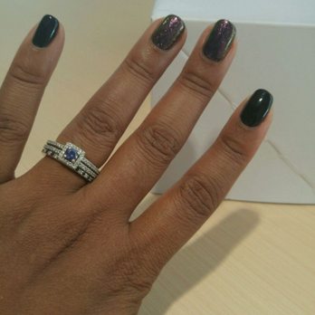 VIP Nail Salon - I'm diggin the black and subtle sparkle! - Nail Salons Near Me - Norfolk, Virginia VIP Nail Salon - I'm diggin the black and subtle sparkle! - Nail Salons Near Me - Norfolk, Virginia