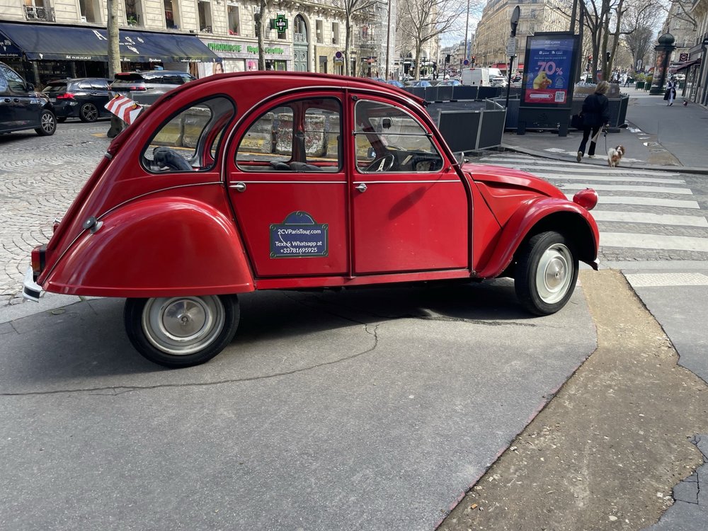 2CV Paris Tour
