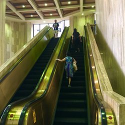Cosmetic And Laser Surgery Center - Take the escalator up to the elevators. Beautiful entrance!
