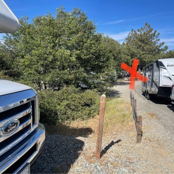 KQ Ranch - The Ford is my Rv. The red mark is what 2 spaces looks like. - Campgrounds Near Me - Julian, California KQ Ranch - The Ford is my Rv. The red mark is what 2 spaces looks like. - Campgrounds Near Me - Julian, California