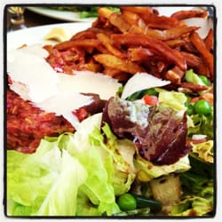 Cafe de la Place - Véritable tartare au couteau