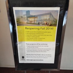 Library-Saint Paul Public Library - Closed until Fall 2014