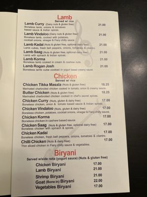 Menu photo 3 Raaga Tandoor Burke, VA Menu photo 3 Raaga Tandoor Burke, VA