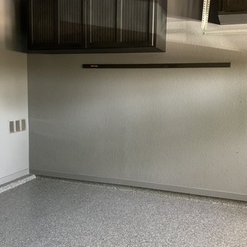 Decorative Concrete Solution - 3-Coat Polyaspartic Flooring for 2-Car Garage - Flooring Near Me Decorative Concrete Solution - 3-Coat Polyaspartic Flooring for 2-Car Garage - Flooring Near Me