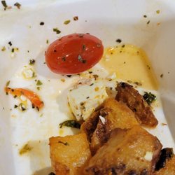 Adonis - Cheese in salad was bitter and crumbly
